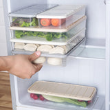 Transparent Stackable  Food Saver Box With Lid