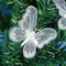 12pcs Christmas Or Home Decor Butterfly Clips