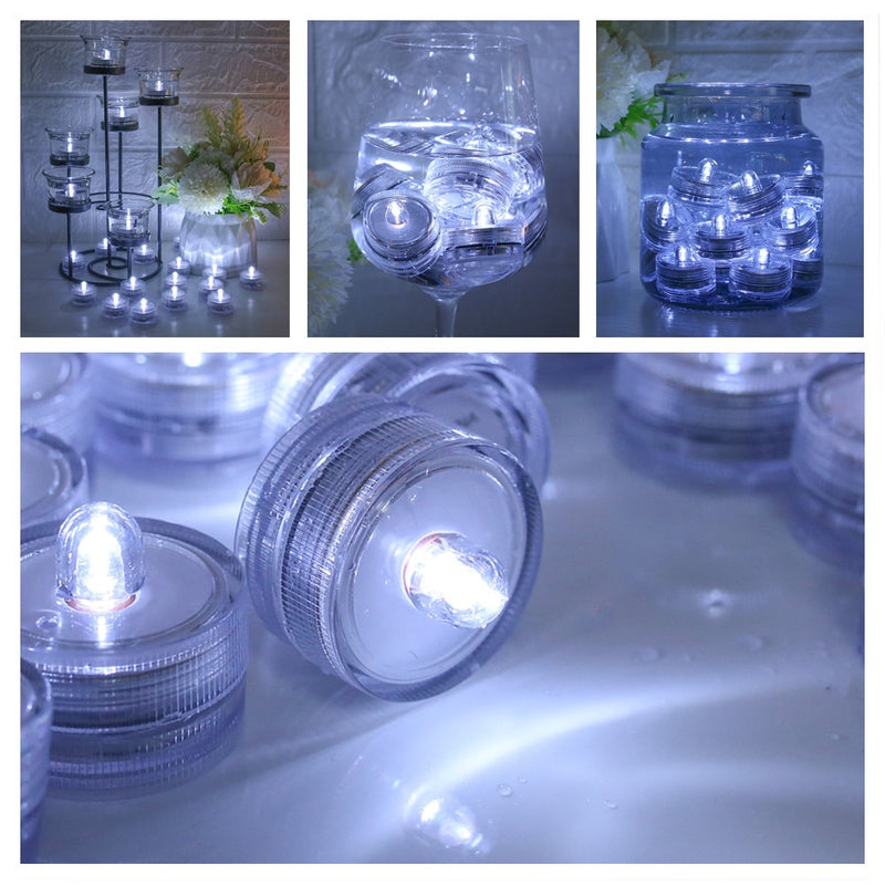 6/24Pcs Flameless LED Battery Powered Candles.