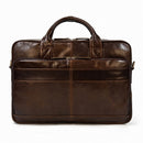 Genuine Leather Laptop Briefcase.