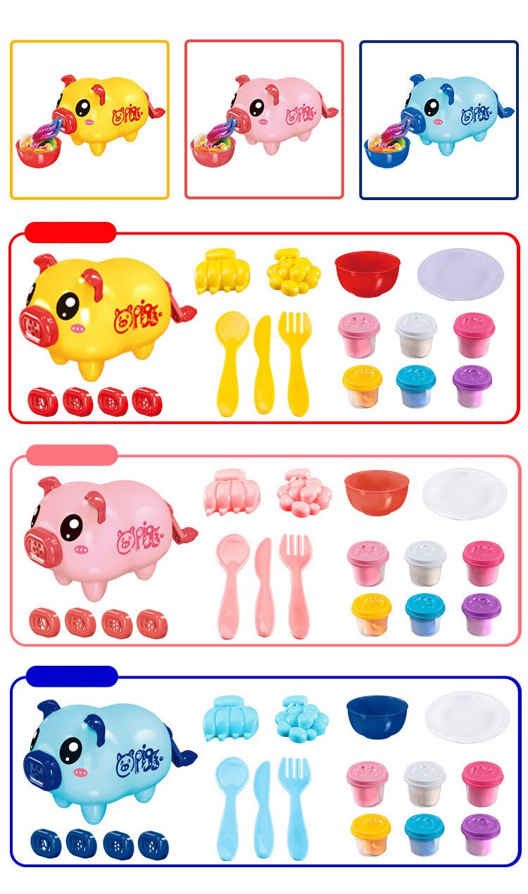 Play Dough Plastic Cutters And Mould Sets.