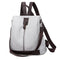 Ladies Anti-Theft Leather Backpack.