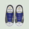 16Pcs/Set Silicone Elastic Shoelaces.