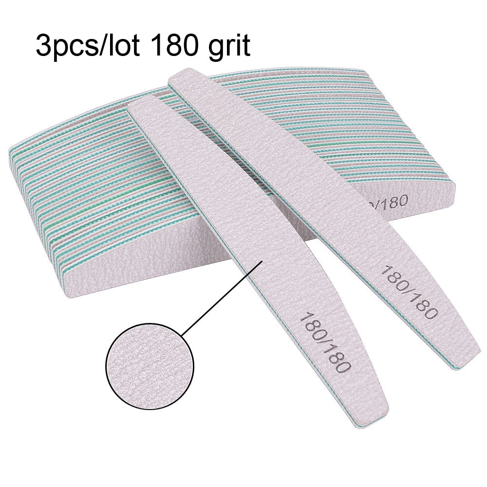 Double Sided Emery Board Nail Files 80/100/150/180/240