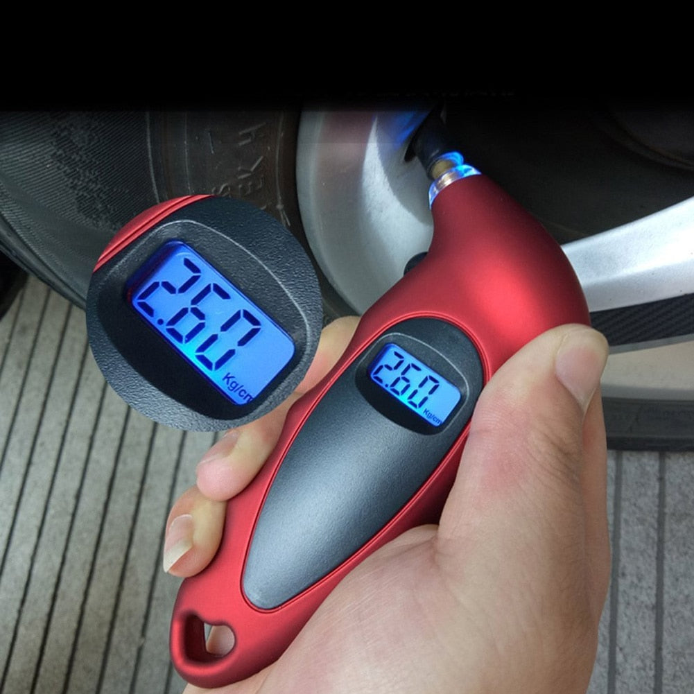 LCD Digital Backlight High-precision Display Tire Pressure Gauge.