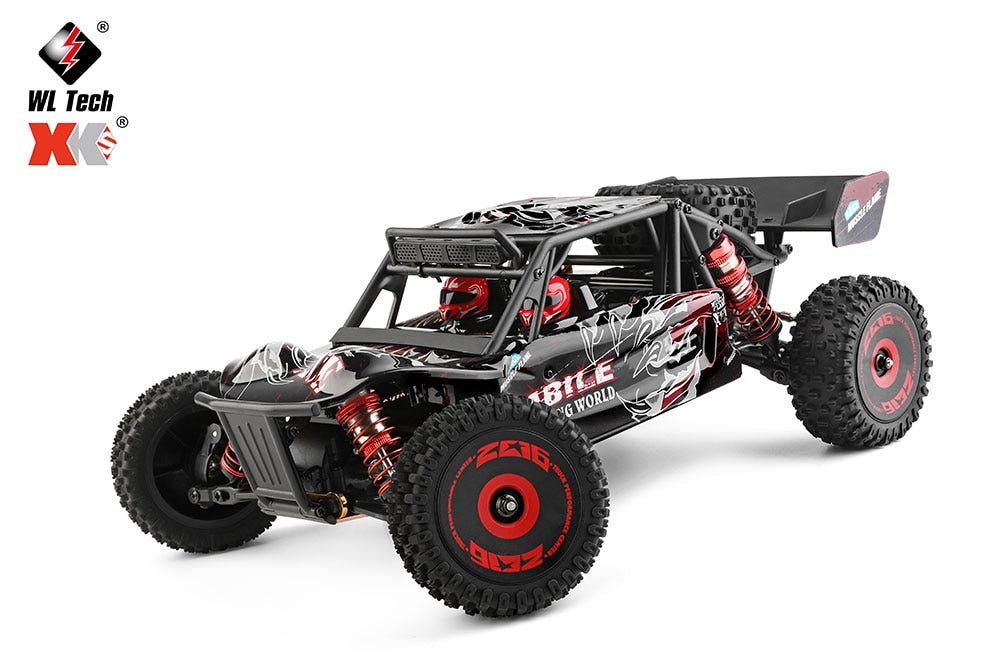 Remote Control Electric High Speed Off-Road Drift  124017 124016 2.4G RC Car 1:14 4WD 75KM/H