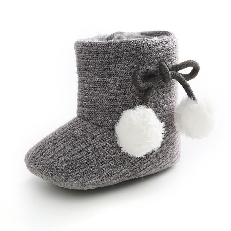 Winter Warm, Plush inside Ant-slip Boots For Newborn/ Toddler .