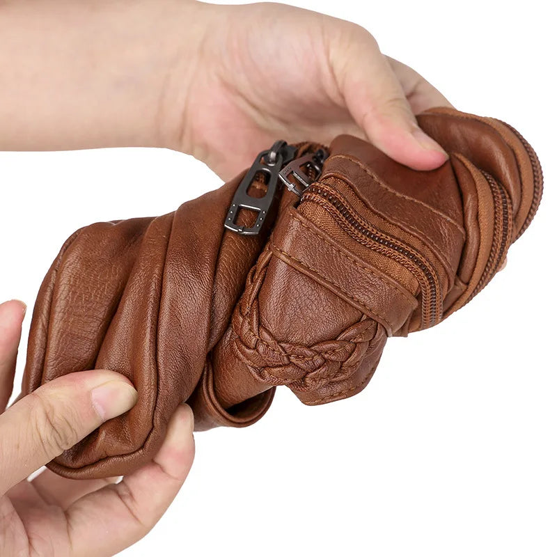 Women's Soft Leather Crossbody Shoulder Bag