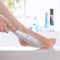 Stainless steel pedicure file.  Removes callus and exfoliates your feet.