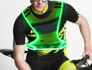 LED/USB Charging Reflective Vest With Adjustable Waist with Pouch For Running, Cycling and Walking.