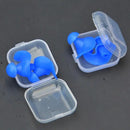 1Pair Soft Silicone Waterproof Diving/Swimming/Anti Noise Reusable Ear Plugs.