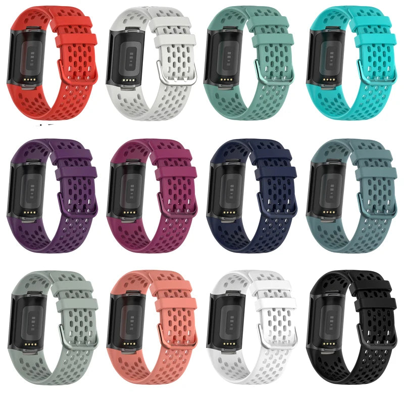 Silicone Strap For Fitbit Charge 5 Or 6