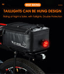 Waterproof 3 in 1rear bike bag. Reflective, 20L capacity