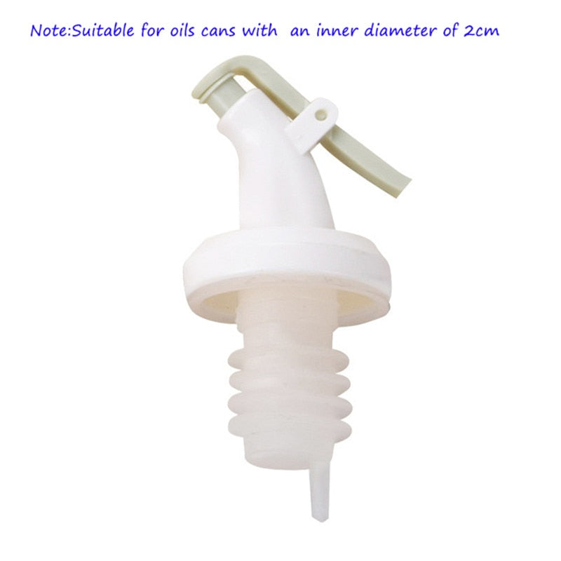 Oil/Vinegar Dispenser with Leak-proof Cap, Suitable for 1.7cm ,2cm 2.1cm Openings of Bottles.