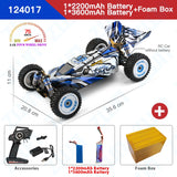 Remote Control Electric High Speed Off-Road Drift  124017 124016 2.4G RC Car 1:14 4WD 75KM/H