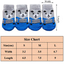 4pcs  Anti Slip knitted Socks For Small to Medium Dogs.