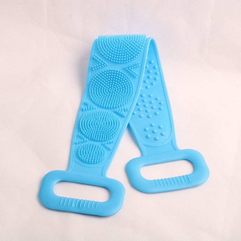 Soft Silicone Body Brush.  Exfoliates and massage.