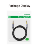 UGREEN 3.5mm Aux Male to Male Audio Cable 4 Pole TRRS 4-Conductor