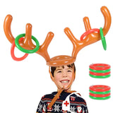 Inflatable Reindeer Antler Ring Toss Party Game.