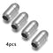 2-4Pcs Stainless Steel 3mm-8mm Magnetic Clasp For Making Necklaces OR Bracelets Of Leather Cords.