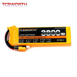 3S RC LiPo Battery 3S 11.1V 1300 1500 1800 2200 2600 3000 3500 4200 6000mAh 25C 35C 60C For RC Airplane Drone Boat 11.1V LiPo 3S