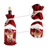 FengRise Christmas Wine Bottle Cover.