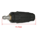 1/4" Quick Connector/Adjustable Spray Car Washing Nozzle for High Pressure Washer 3000 PSI Water Jet Cleaner.