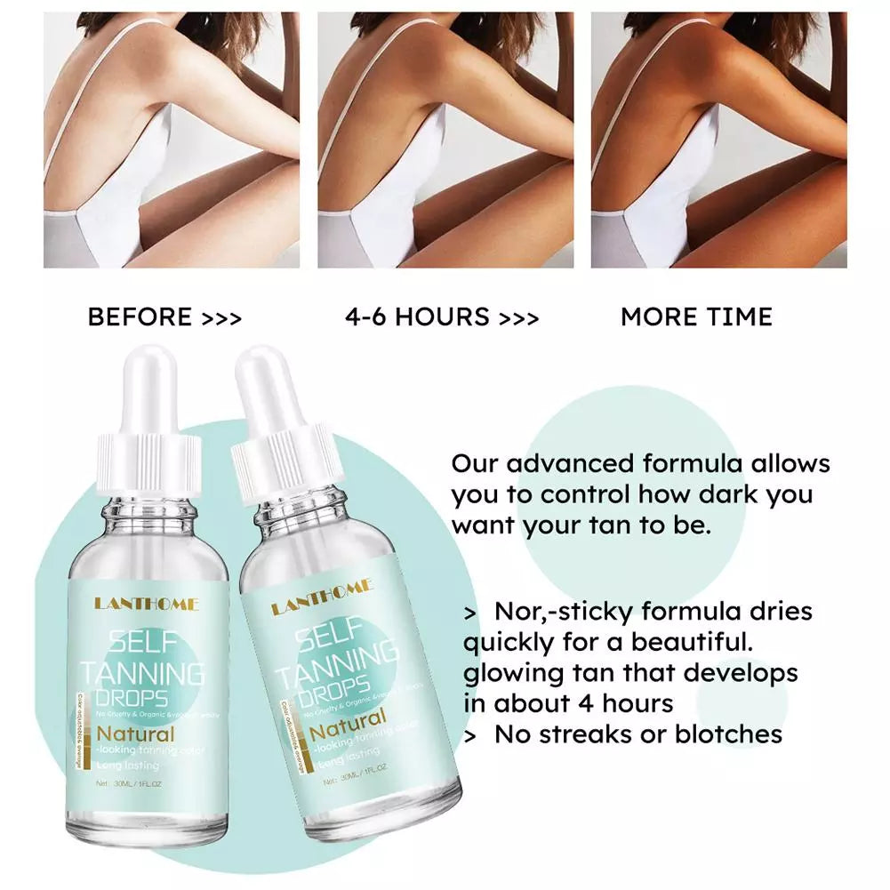 30ML Self-Tanning Drops To Ad To Your Daily Moisturizer