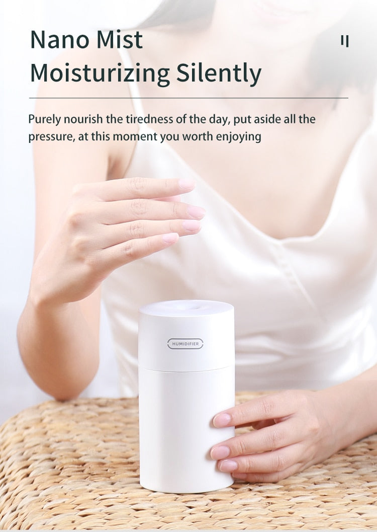 HiPiCok  USB Ultrasonic Air Humidifier Or Aromatherapy Oil Diffuser.