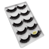 5 Pairs Multipack 3D Mink False Eyelashes.