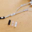 20Pcs Portable USB Cord Cable Clips.