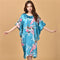 Plus Size Silk Rayon Nightgown/ Bathrobe.