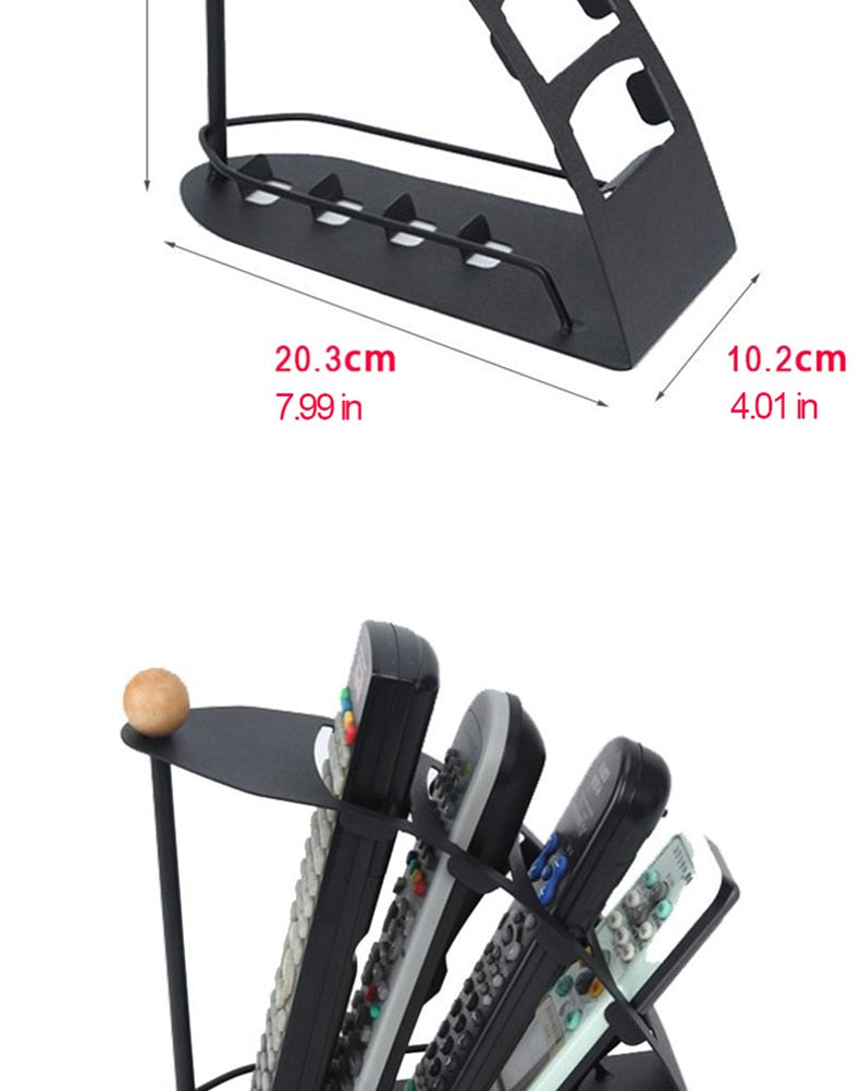 Metal tv remote controller stand Holder.