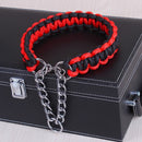 Medium and large Dog Chain Collar/Harness and Traction Rope.