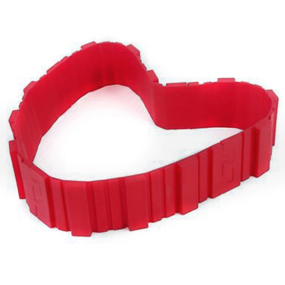 4Pcs multi style silicone cake mold.