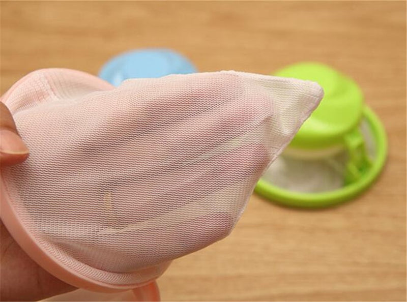 Floating Mesh Laundry Lint Filter Bag To Catch Pet Fur And Hai.