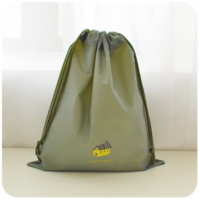 Waterproof Travel Drawstring  Storage Bag For Clothing Or Shoes.