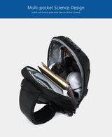 OZUKO Multifunction Waterproof Anti-theft Crossbody Bag for Men And Women