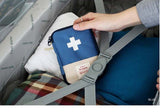 First Aid Medical travel Kit. Mini emergency travel bag.