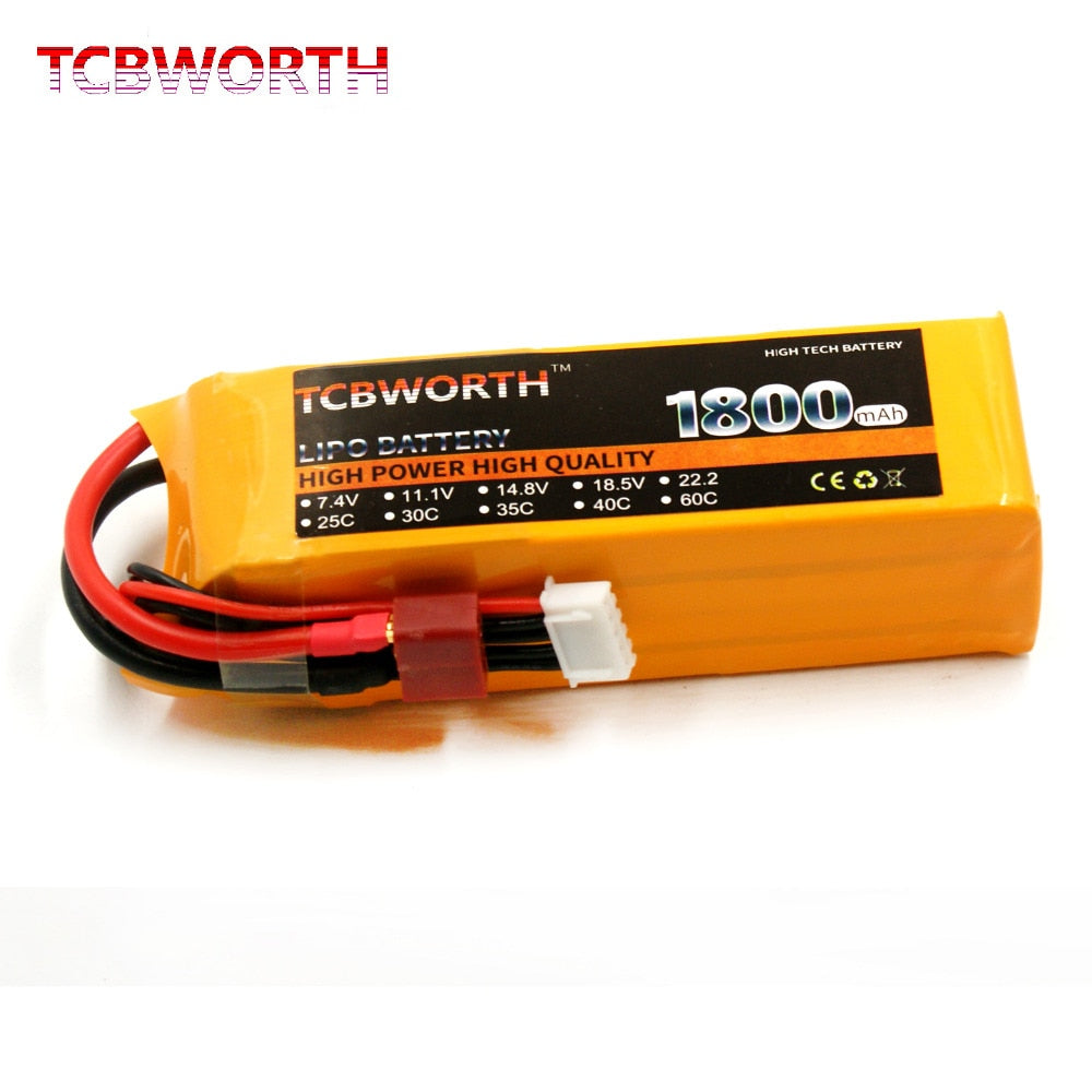 3S RC LiPo Battery 3S 11.1V 1300 1500 1800 2200 2600 3000 3500 4200 6000mAh 25C 35C 60C For RC Airplane Drone Boat 11.1V LiPo 3S