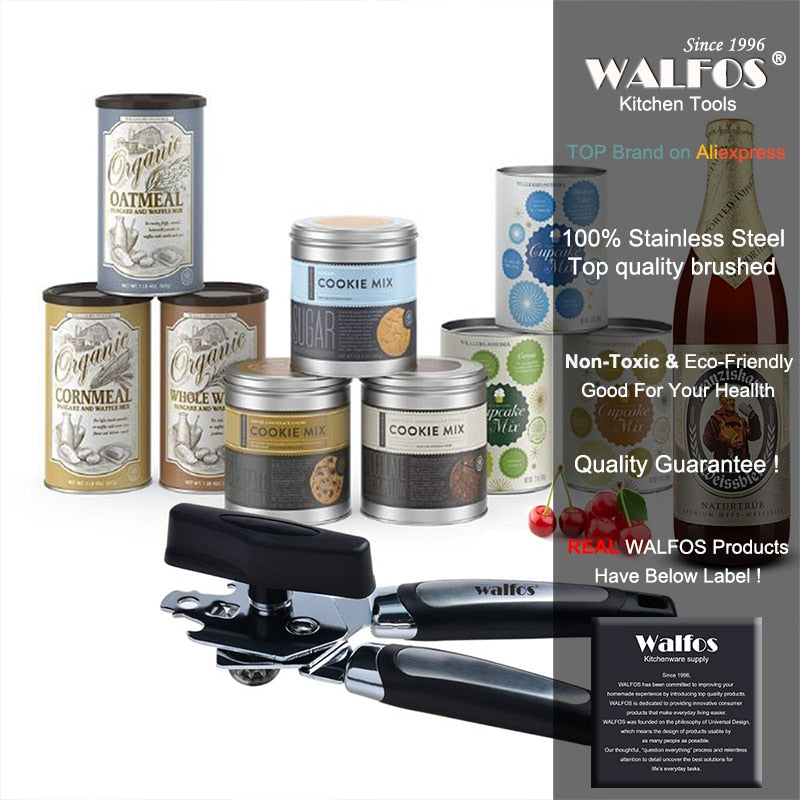 WALFOS Stainless Steel Manual Can Opener.