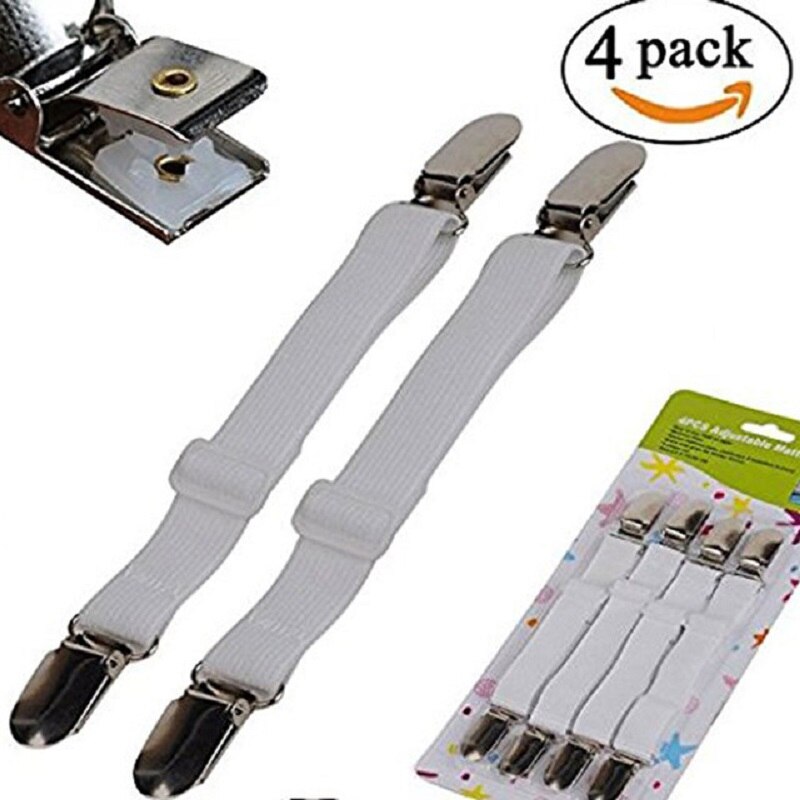 4Pcs Fastener Bed Grip Sheet Clips.