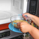 2PC multifunctional microwave oven shelf. Great for stacking food in the fridge as an extra shelf.