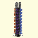 Nespresso Dispensing Tower Stand that holds 40 pods.