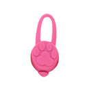 Silicone Rubber LED/ Glowing Pet Collar pendant.