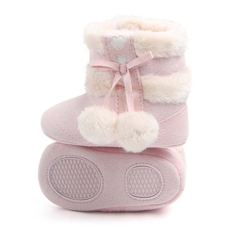 Winter Warm, Plush inside Ant-slip Boots For Newborn/ Toddler .