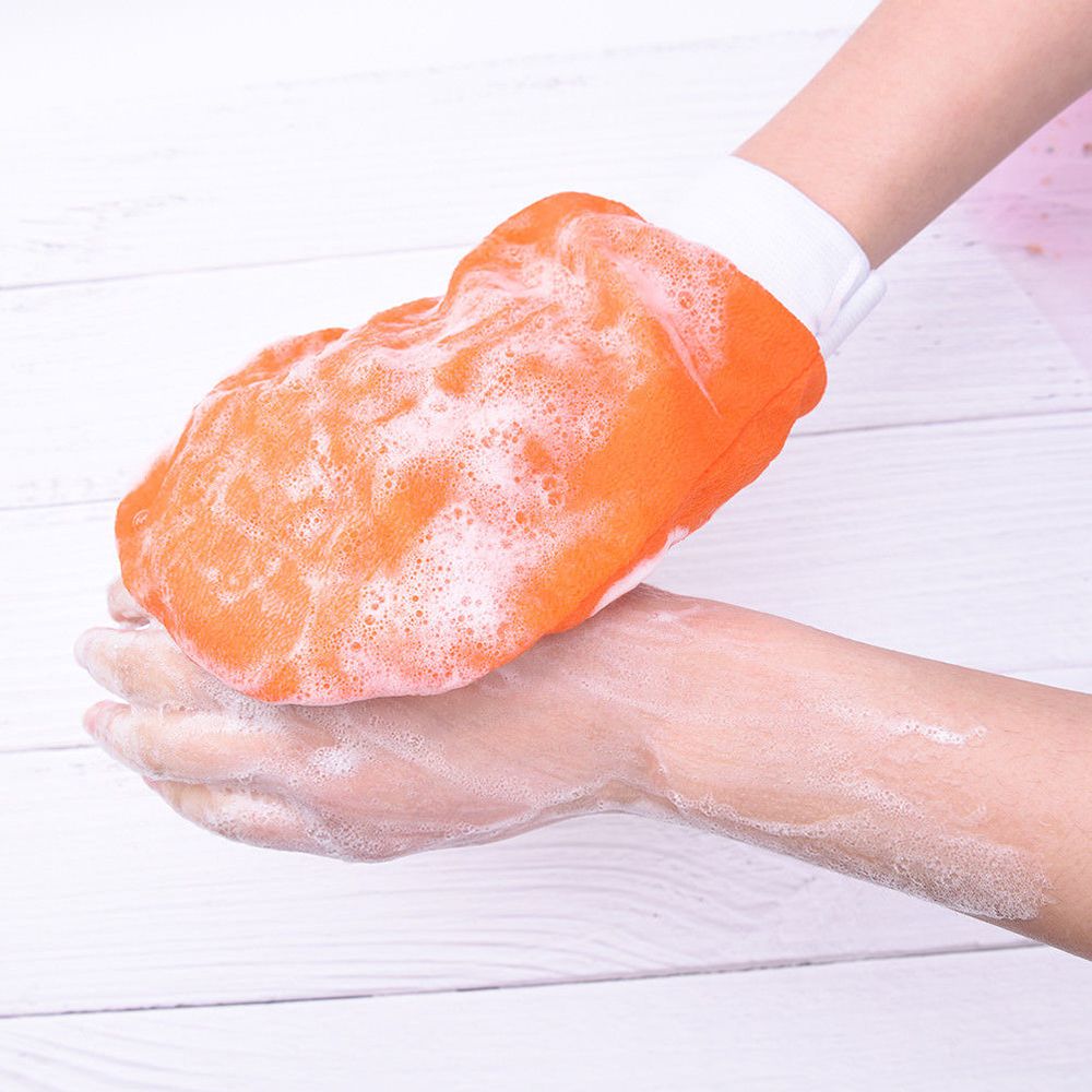 Moroccan Hammam Exfoliating Bath Scrub Glove.