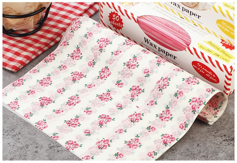 Decorative Wax Paper, great for special events.  Wide variety to pick from.