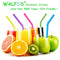 WALFOS Silicone/Flexible Extra Long Straws.