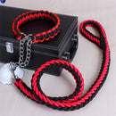 Medium and large Dog Chain Collar/Harness and Traction Rope.